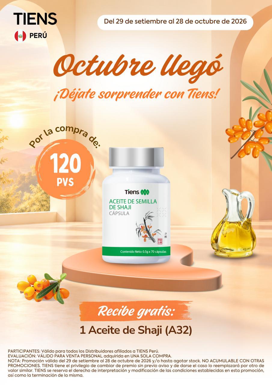 OCTUBRE LLEGO TIENS 2026 OCTUBRE LLEGO TIENS 2026